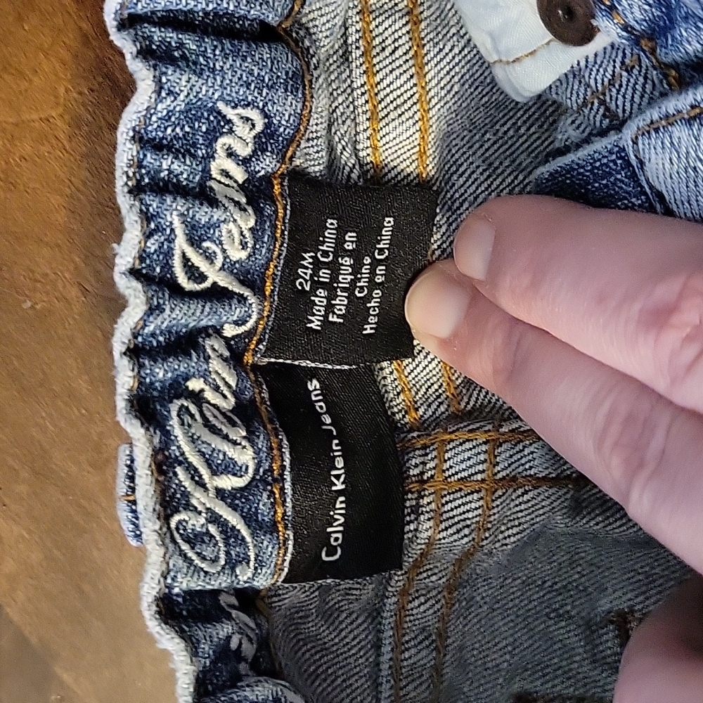 🌻 4 for $15🌻 Calvin Klein 24 month jeans - Picture 3 of 4